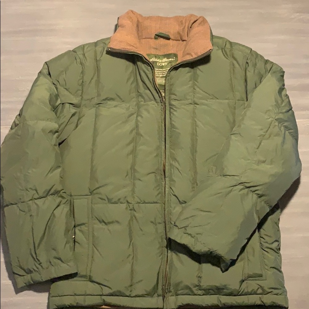 Eddie Bauer Goose Down Quilted Jacket